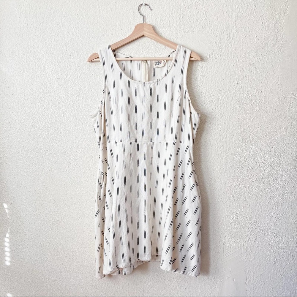 Mata Traders Fit and Flare Ikat Mini Dress Size XL